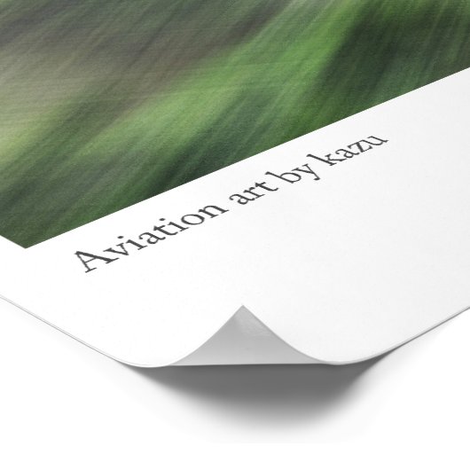 P-51D Mustang Poster (Ecke)