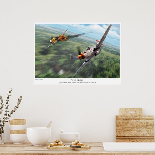 P-51D Mustang Poster (Küche)