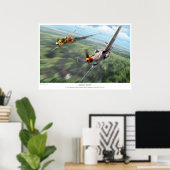 P-51D Mustang Poster (Heimbüro)