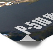 P-51D MUSTANG POSTER (Ecke)