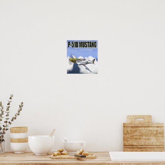 P-51D MUSTANG POSTER (Küche)