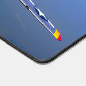 P-51D MUSTANG SCHREIBTISCHUNTERLAGE (Ecke)