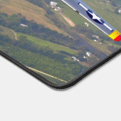 P-51D-MUSTANG-WARBIRD-FORMATION SCHREIBTISCHUNTERLAGE (Ecke)