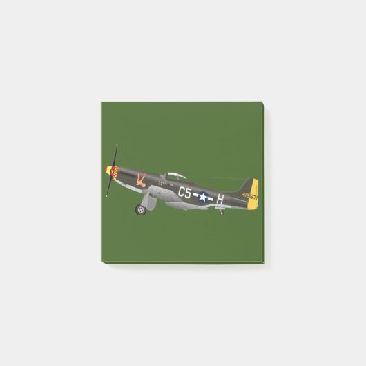 P-51D POST-IT KLEBEZETTEL (Vorderseite)