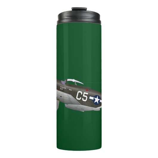 P-51D THERMOSBECHER (Vorderseite)