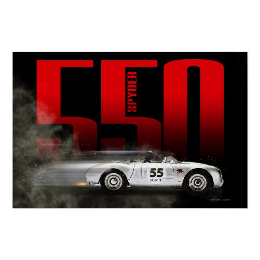P 550 Spyder Poster (Vorderseite)