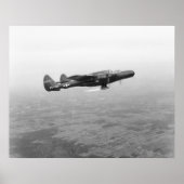 P-61 Schwarzes Fenster Poster (Vorne)