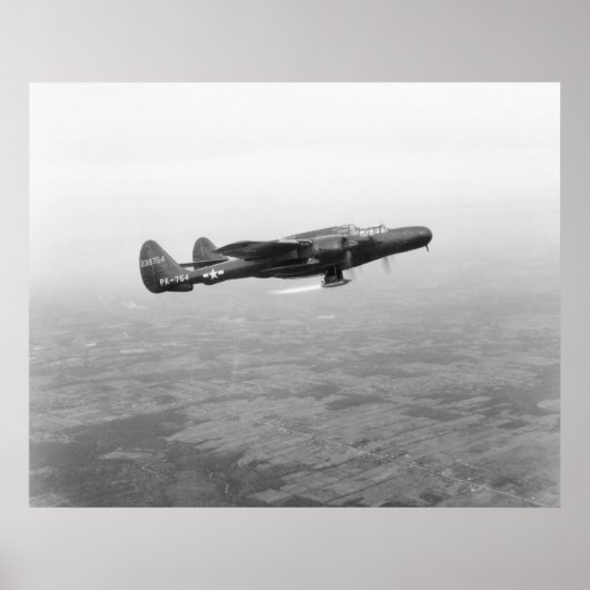 P-61 Schwarzes Fenster Poster (Vorne)