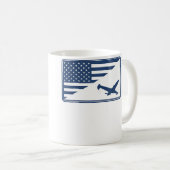 P-80 Shooting Star Kaffeetasse (VorderseiteRechts)