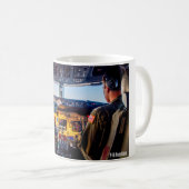 P-8 POSEIDON COCKPIT KAFFEETASSE (VorderseiteRechts)