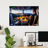 P-8 POSEIDON COCKPIT POSTER (Heimbüro)