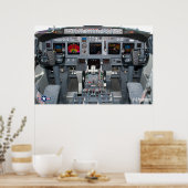 P-8 POSEIDON COCKPIT POSTER (Küche)