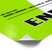 P 917 Larrousse-Kauhsen LM 1970 Green Poster (Ecke)