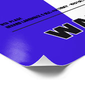 P 917 Larrousse-Lennep Watkins Glen 1970 Poster (Ecke)