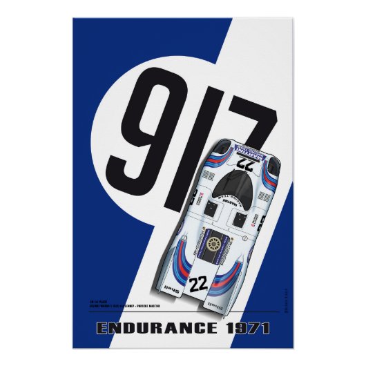 P 917 Marko-van Lennep LM 1971 Poster (Vorderseite)