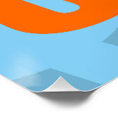 P 917 No.22 Top Tribute Poster (Ecke)