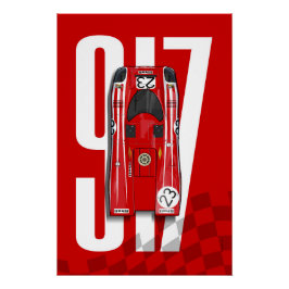 P 917 Salzburg Top Tribute Poster