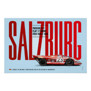 P 917 Salzburg Tribute Poster