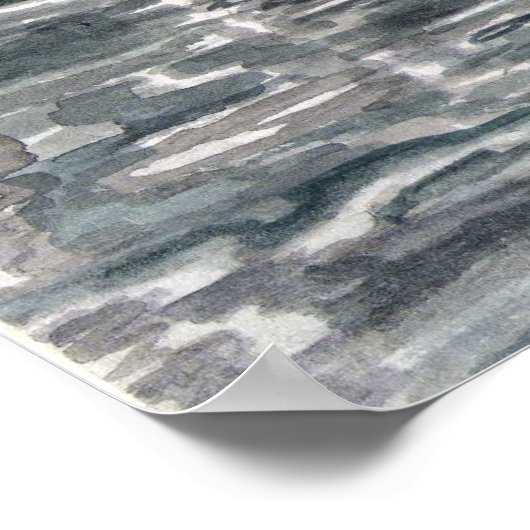 'P 940' Print Poster (Ecke)