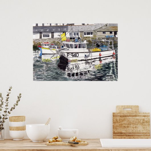 'P 940' Print Poster (Küche)