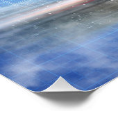 P 962 Blueprint Poster (Ecke)