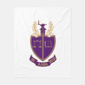 P.A.D. Wappen Fleecedecke (Vorderseite)