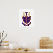 P.A.D. Wappen Poster (Küche)
