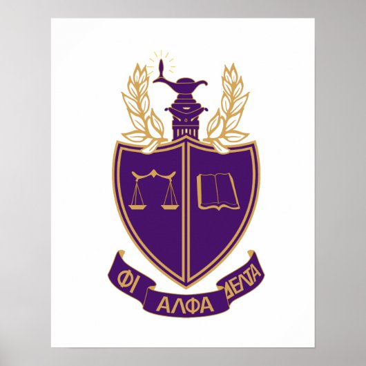 P.A.D. Wappen Poster (Vorne)
