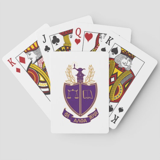 P.A.D. Wappen Spielkarten (Rückseite)