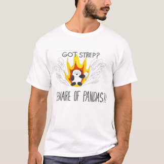 P.A.N.D.A.S. Sensibilisierungsdesign T-Shirt