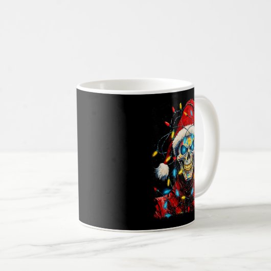 P Art Halloween Design Strawman Ecrow Christmas Ho Kaffeetasse (VorderseiteRechts)