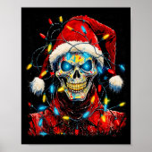 P Art Halloween Design Strawman Ecrow Christmas Ho Poster (Vorne)