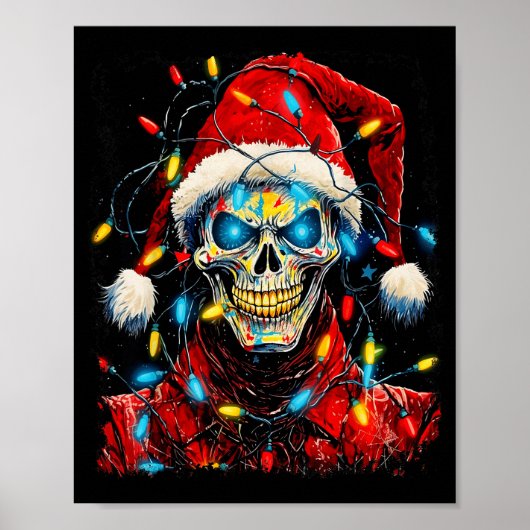 P Art Halloween Design Strawman Ecrow Christmas Ho Poster (Vorne)