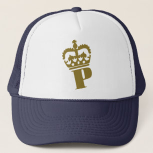 P - Buchstabe - Name Truckerkappe