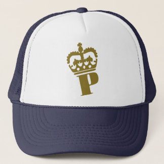 P - Buchstabe - Name Truckerkappe