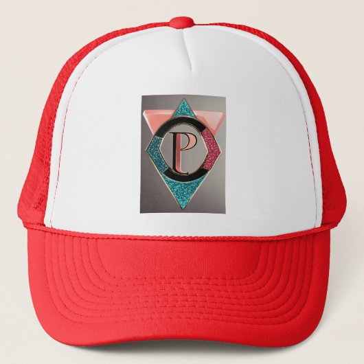 P Burfi Logo Trucker Mütze (Vorderseite)