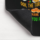 P Die Cranberry-Sauce Kartoffelbrei Mousepad (Ecke)