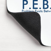P.E.B.K.A.C. Mousepad (Ecke)
