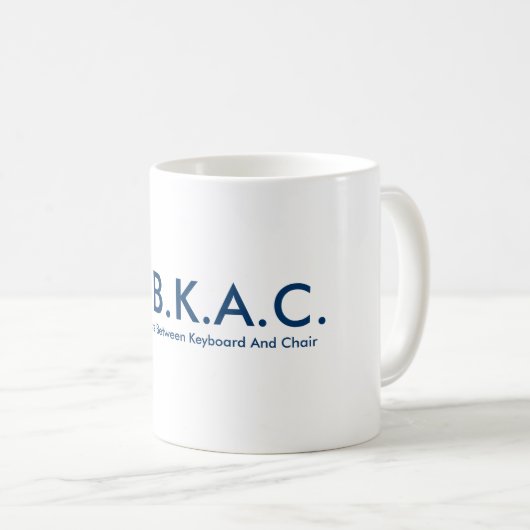 P.E.B.K.A.C. Tasse (VorderseiteRechts)