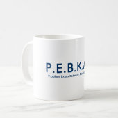 P.E.B.K.A.C. Tasse (Vorderseite Links)