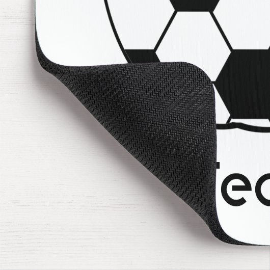 P.E. Lehrer-Fußball Apple Mousepad (Ecke)