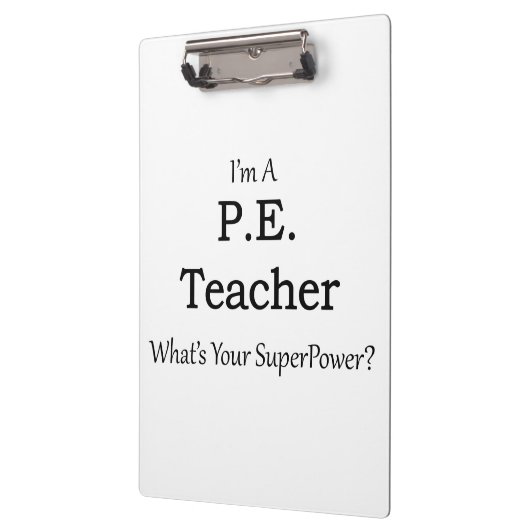 P.E. Lehrer Klemmbrett (Links)