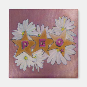 P.E.O. Menschenfreundlicher Sisterhood Magnet