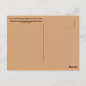 P.E.O. Schwesterschaft Postkarte (Rückseite)