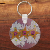 P.E.O. Sisterhood Schlüsselanhänger (Vorderseite)