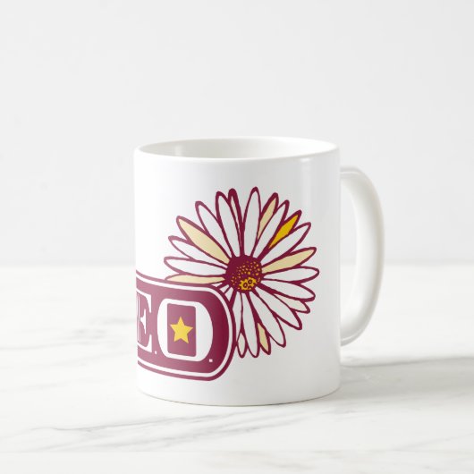 P.E.O.Tasse Kaffeetasse (VorderseiteRechts)