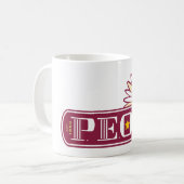 P.E.O.Tasse Kaffeetasse (Vorderseite Links)