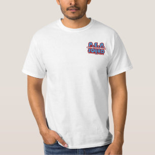 P.E.P. Gruppen-Front und Rückseite T-Shirt