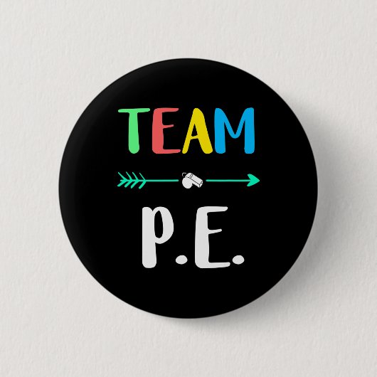 P.e. Schullehrer Pe Teacher Strong Physical Tea Button (Vorderseite)