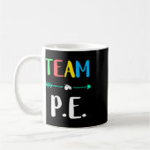 P.e. Schullehrer Pe Teacher Strong Physical Tea Kaffeetasse (Links)
